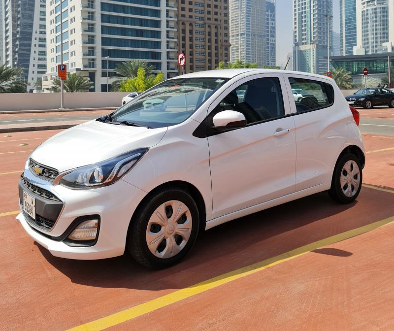 Rent Chevrolet Spark 2019 Car Dubai Budget and Stylish Cars for Hire Al Emad Cars